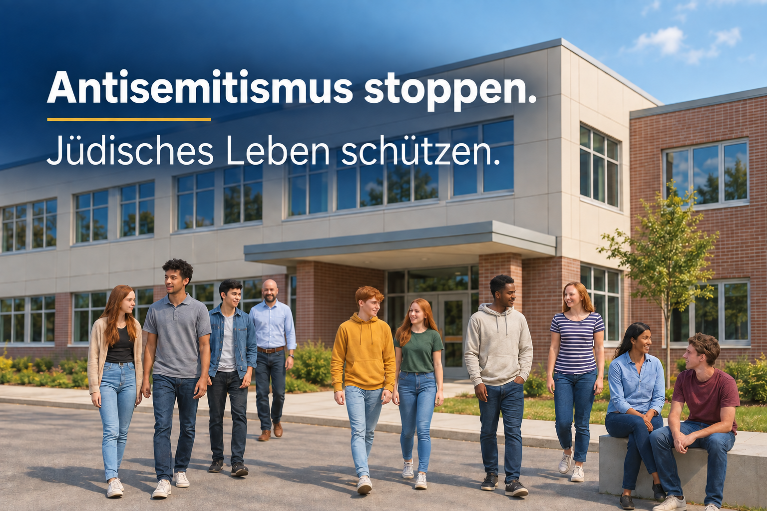 Antisemitismus stoppen – jüdisches Leben schützen